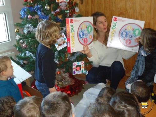 Le père Noël est passé à l’école